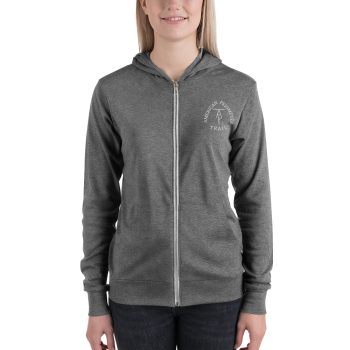 APT Unisex zip hoodie